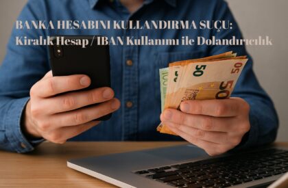 Kiralık Hesap:IBAN Kulanımı ile Dolandırıcılık